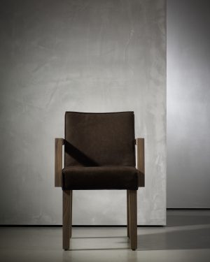 Krzesło Saar z podłokietnikami - Piet Boon